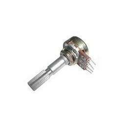 Potenciometer 500K/N mono 6/30mm