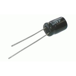 Kondenzátor elektrolytickýKE 100/63/10x13t 10x13mm-3.5 105*C rad.C