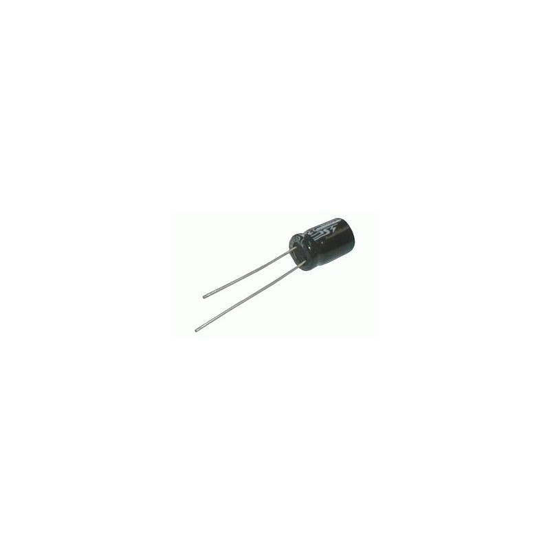 Kondenzátor elektrolytickýKE 100/63/10x13t 10x13mm-3.5 105*C rad.C