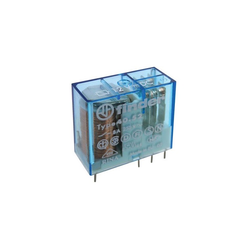 Relé 12V 8A/250VAC 2x přep. RELEF4052-12
