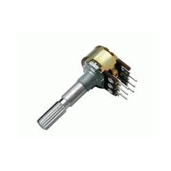 Potenciometer 50K/N stereo 6/30mm