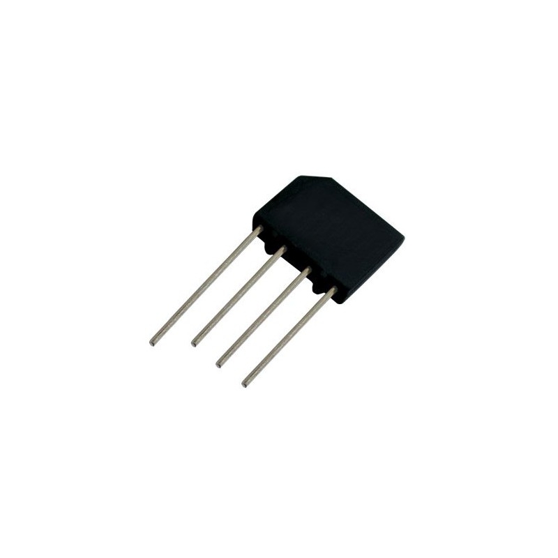 Mostík usmerňovacie 2A/400V KBP04 plochý