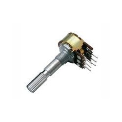 Potenciometer 10K/N stereo 6/30mm