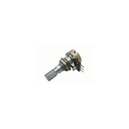 Potenciometer 25K/N mono 6/20mm