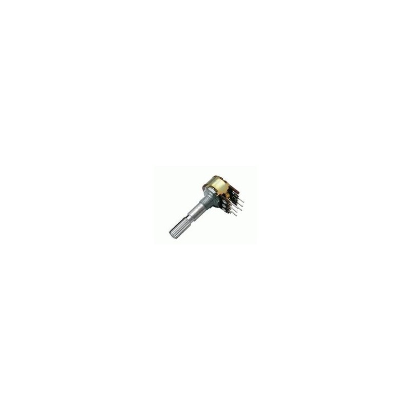 Potenciometer 5K/N stereo 6/30mm