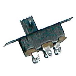 Prepínač šupátkový-malý 2pol./3pin