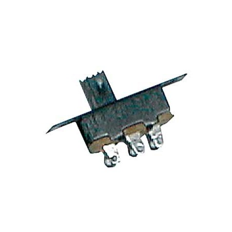 Prepínač šupátkový-malý 2pol./3pin