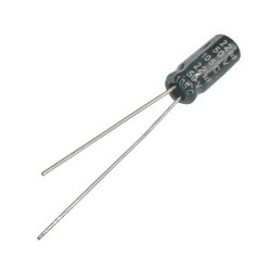 Kondenzátor elektrolytický 22M/50V 5x11-2.5 105*C rad.C