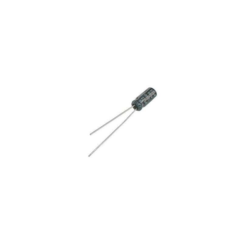 Kondenzátor elektrolytický 22M/50V 5x11-2.5 105*C rad.C