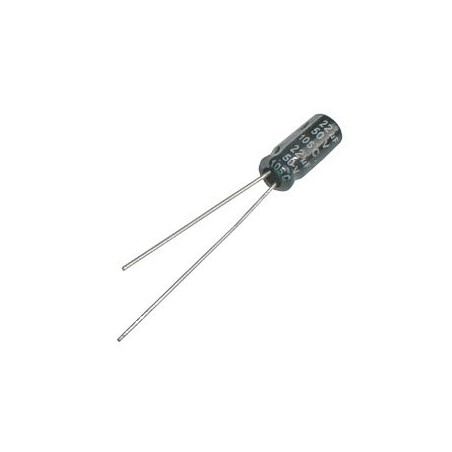 Kondenzátor elektrolytický 22M/50V 5x11-2.5 105*C rad.C