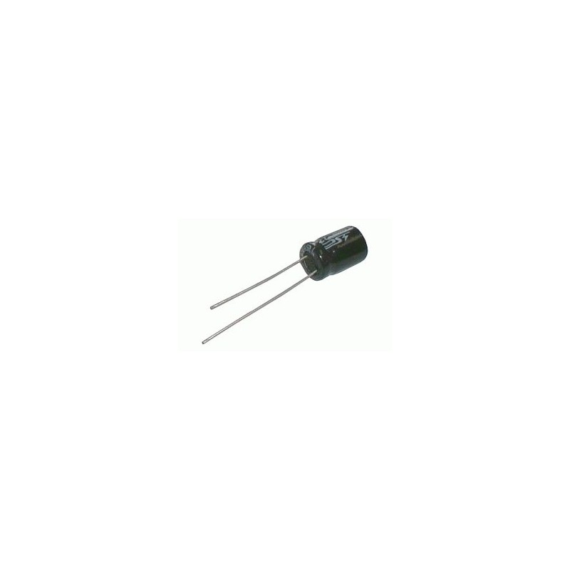 Kondenzátor elektrolytický 1M/400V 8x12-3.5 rad.C