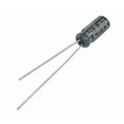 Kondenzátor elektrolytický 47M/25V 5x11-2.5 105*C rad.C