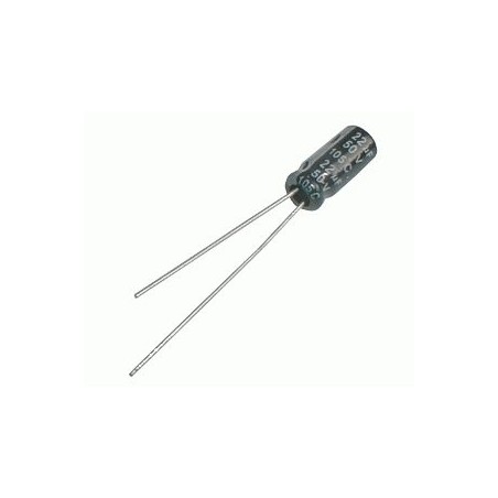 Kondenzátor elektrolytický 47M/25V 5x11-2.5 105*C rad.C