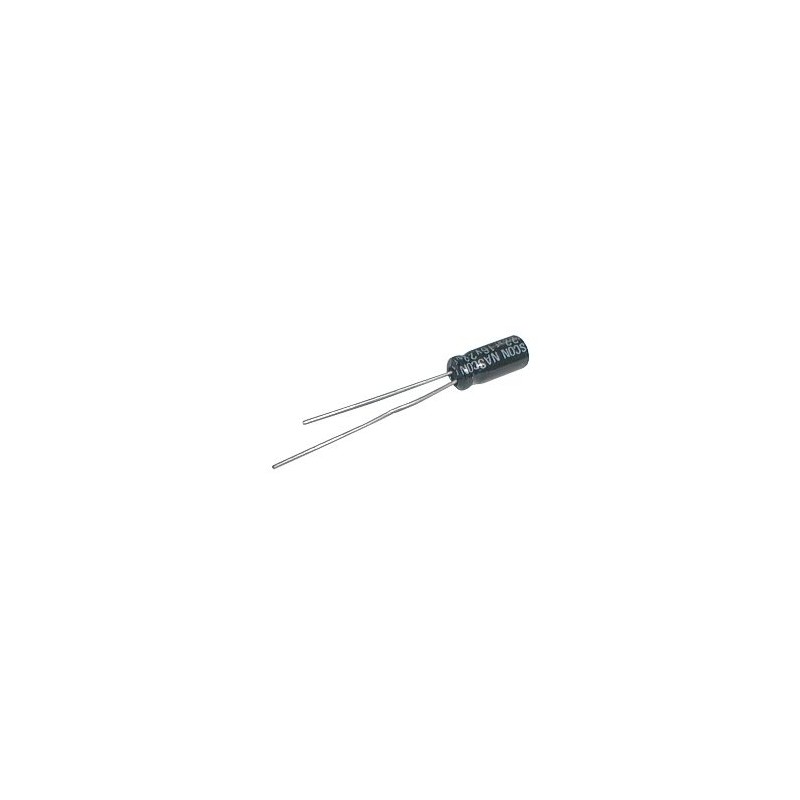 Kondenzátor elektrolytický 22M/16V 5x12-2.5 rad.C