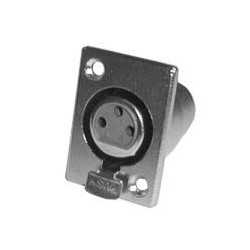 Zdierka MIC panel kov 3PIN
