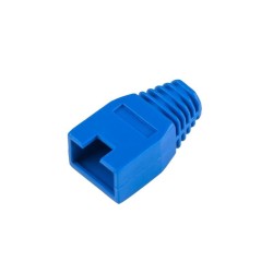 Kryt gumový pre konektor RJ45 modrý