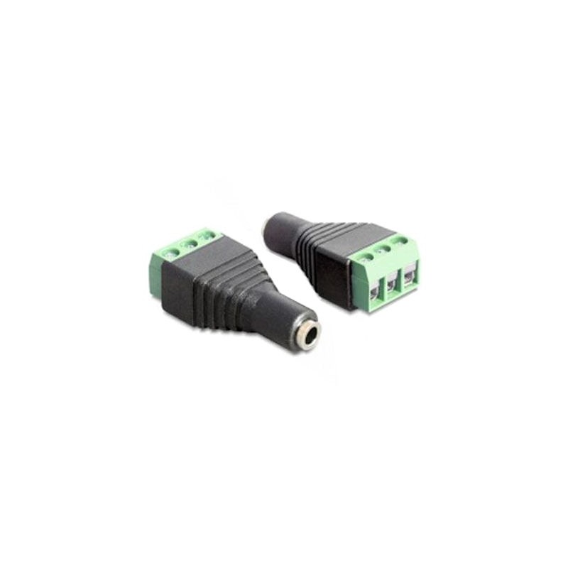 Zdierka 3.5 stereo so svorkovnicou