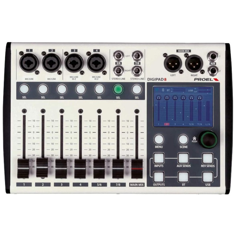 DIGIPAD8 PROEL digitálny mix. pult