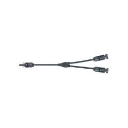Kábel TIPA MC4 rozbočenie 1x zdierka/ 2x konektor 30cm