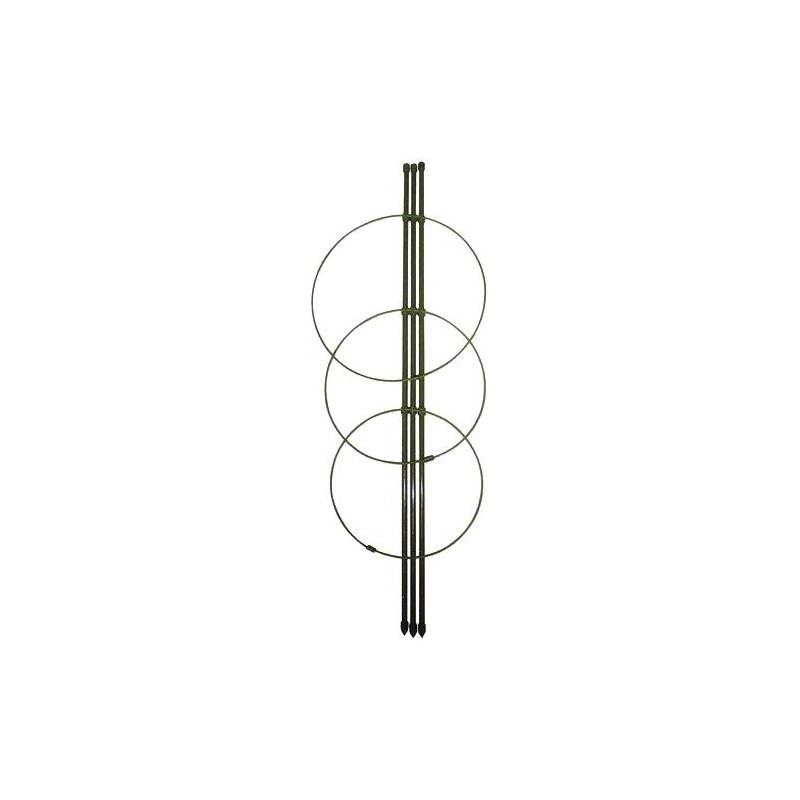 Podpera rastlín prstencová 90cm/4 prstene