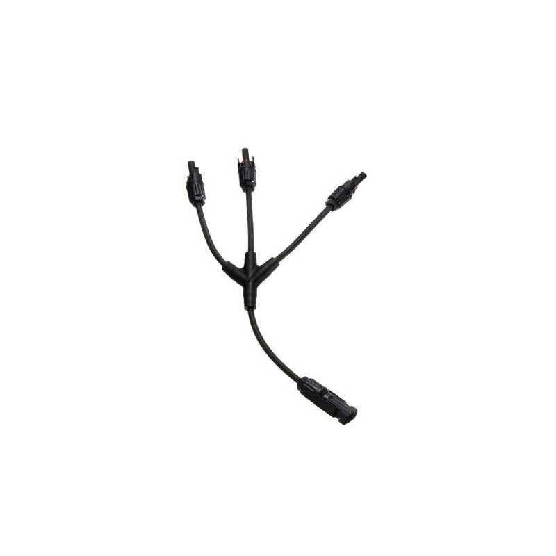 Kábel TIPA MC4 rozbočenie 1x konektor/ 3x zdierka 30cm
