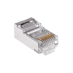 Konektor RJ45 8p-8c (drôt) priechodný CAT.5E TEL0073
