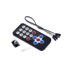 Univerzálny diaľkový ovládač s prijímačom HX1838 pre Arduino