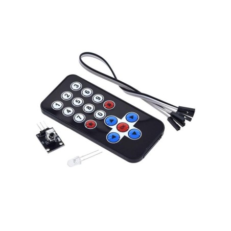 Univerzálny diaľkový ovládač s prijímačom HX1838 pre Arduino