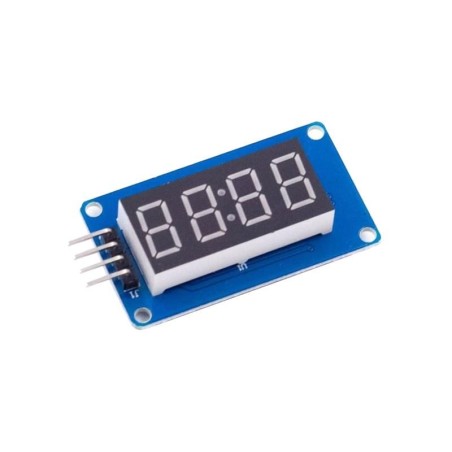 Hodinový displej 0,56" s TM1637 červený