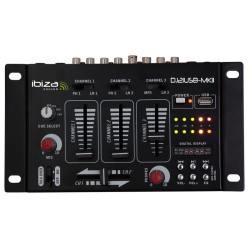 DJ21USB-MKII Ibiza Sound mix. pult