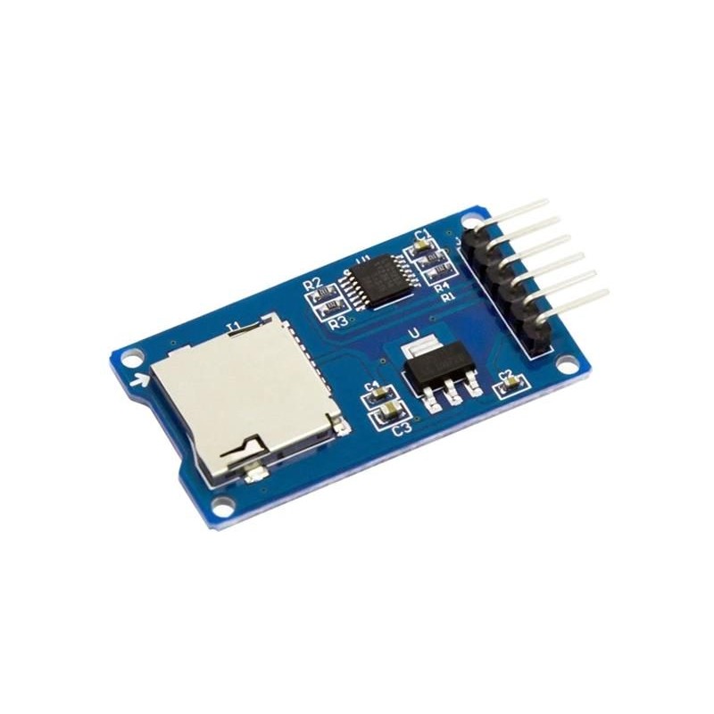 Čítačka Micro SD kariet - modul SPI - 6pin