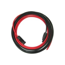 Solárny kábel 4mm2, červený+čierny s konektormi MC4, 2m