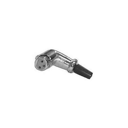 Zdierka MIC kábel kov 3PIN uhlový
