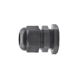 Káblová priechodka PG-13,5 pre kábel 6-12mm čierna