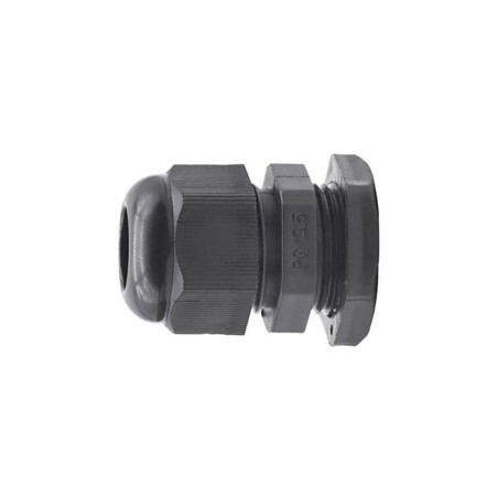 Káblová priechodka PG-13,5 pre kábel 6-12mm čierna