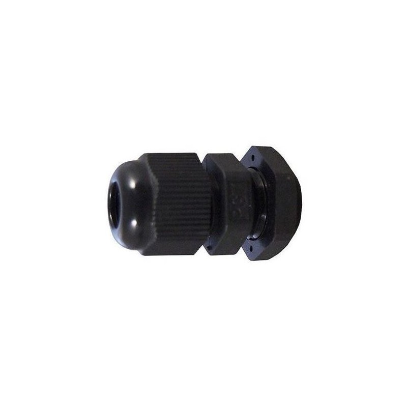 Káblová priechodka PG-7 pre kábel 3-6,5mm čierna