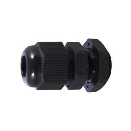 Káblová priechodka PG-7 pre kábel 3-6,5mm čierna