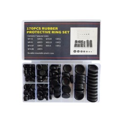 Gumová záslepka do otvorov 6-20mm sada 170ks