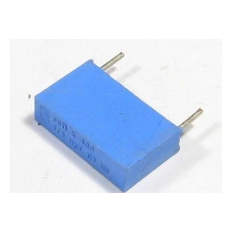 Kondenzátor zvitkový 68N/400V MKT Philips radiálny, RM16mm