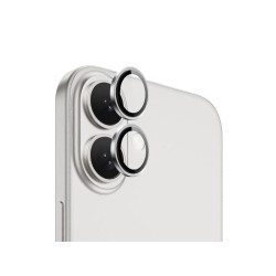 Ochranná fólia na objektív fotoaparátu pre iPhone 16/16 PLUS Silver