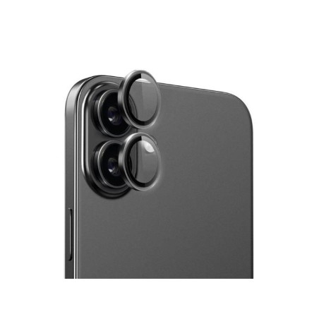 Ochranná fólia na objektív fotoaparátu pre iPhone 16/16 PLUS Black