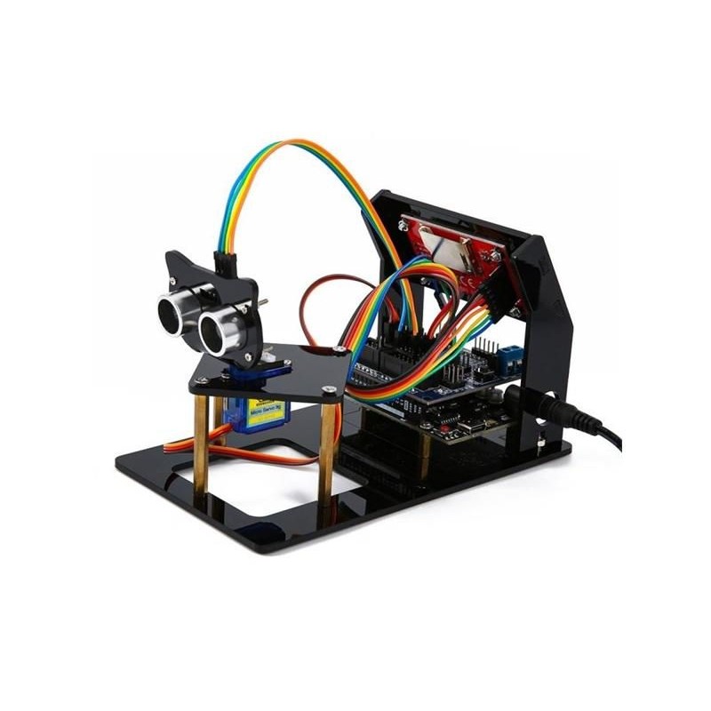 Ultrazvukový radar Arduino