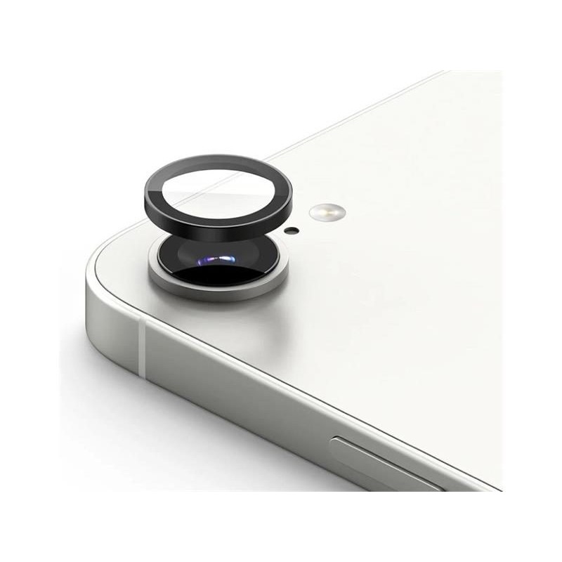 Ochranná fólia na objektív fotoaparátu pre iPhone 16E Black