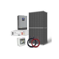 TRINA 1820Wp ostrovná solárna súprava, LiFePO4 51,2V 100Ah DEYE, menič 48V/230VAC 5500W