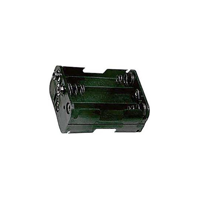 Puzdro batérie R6x6 vedľa, nad