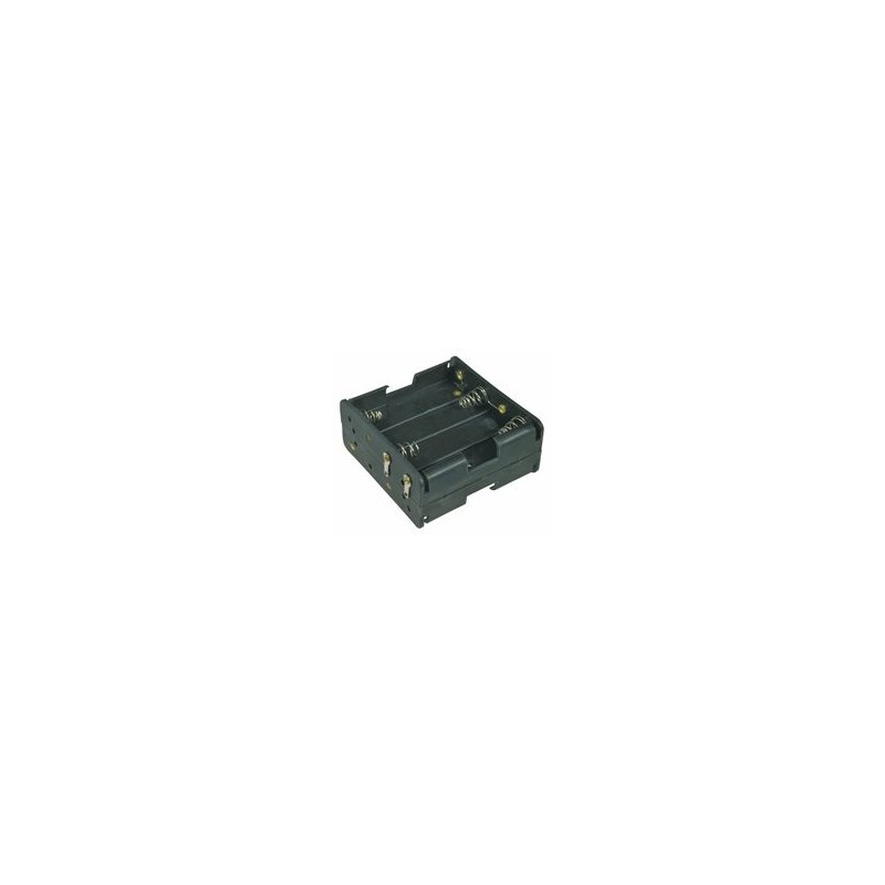 Puzdro batérie R6x8 vedľa, nad