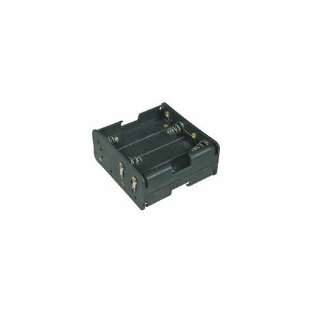 Puzdro batérie R6x8 vedľa, nad
