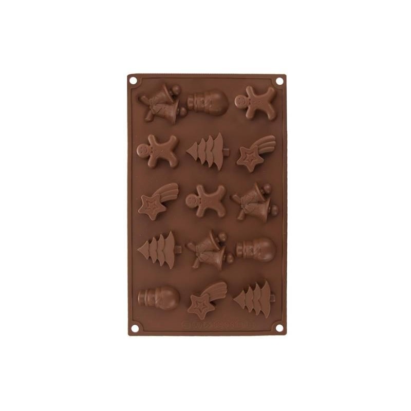 Forma na pečenie vianočných cukroviniek ORION 29x17x1,5cm Brown
