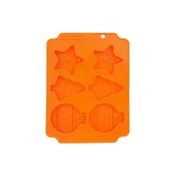 Forma na pečenie vianočných cukroviniek ORION 23x17x1,5cm Orange