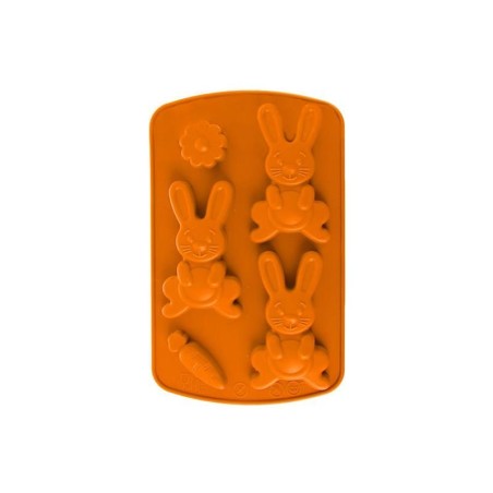 Forma na pečenie zajačikov ORION 21x13,5x1,5cm Orange
